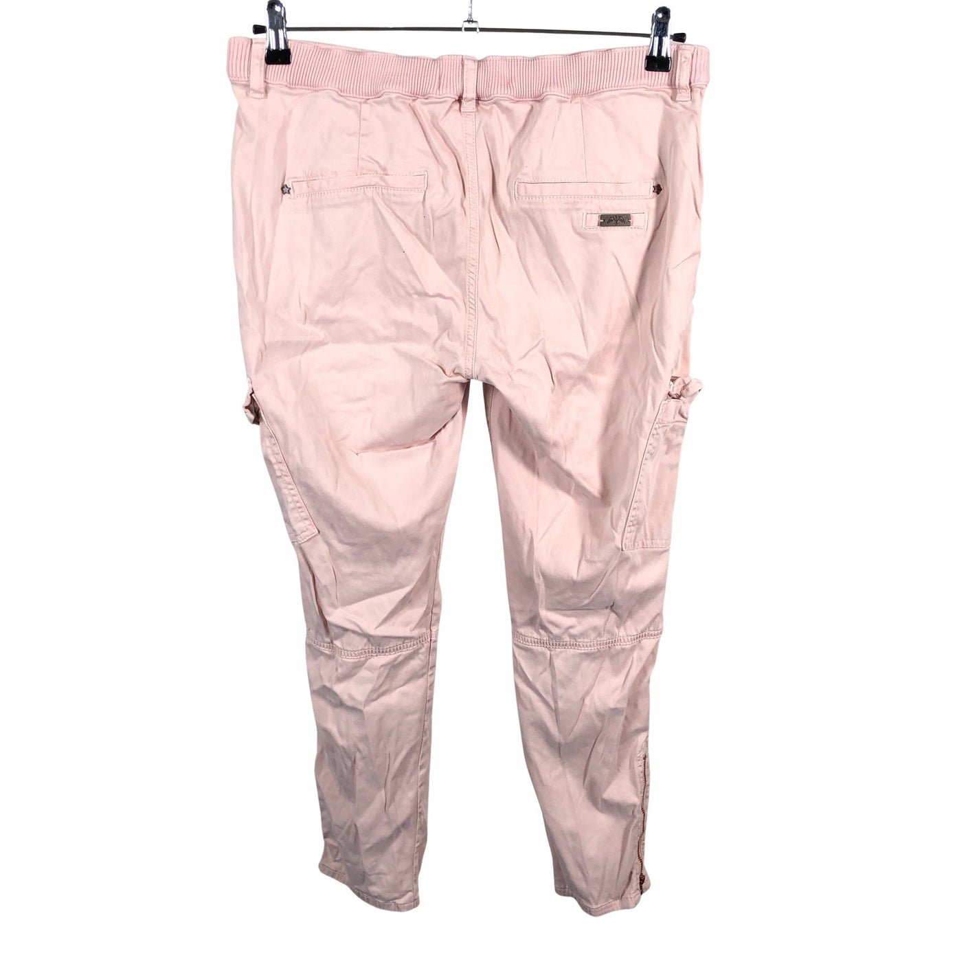 Unisex Mos Mosh - Mittevenivad püksid, suurus W32 - Heleroosa (2)