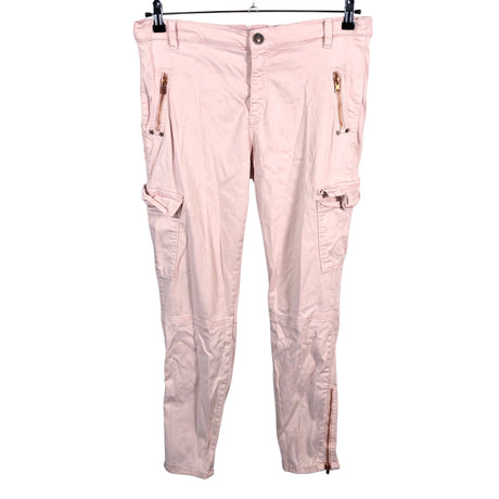 Unisex Mos Mosh - Mittevenivad püksid, suurus W32 - Heleroosa ()