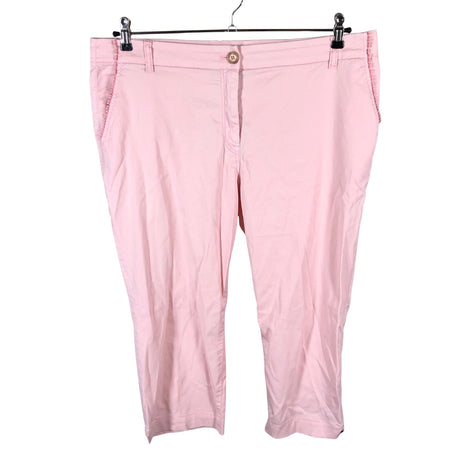 Unisex Marc Cain - Mittevenivad poolpikad püksid, suurus 46 - Heleroosa ()