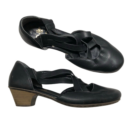 Unisex Rieker - Kontsakingad, suurus 39 - Must ()