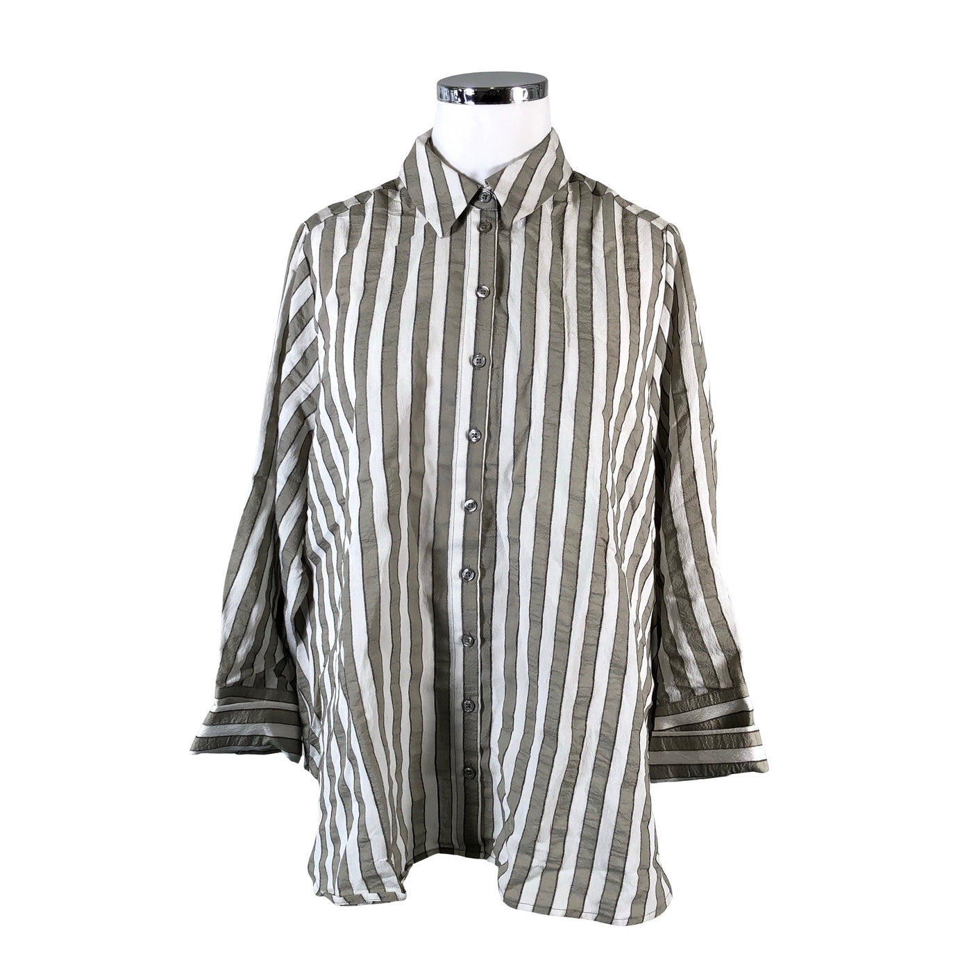 Unisex Zizzi - Pluus, suurus 50 - Hall (1)