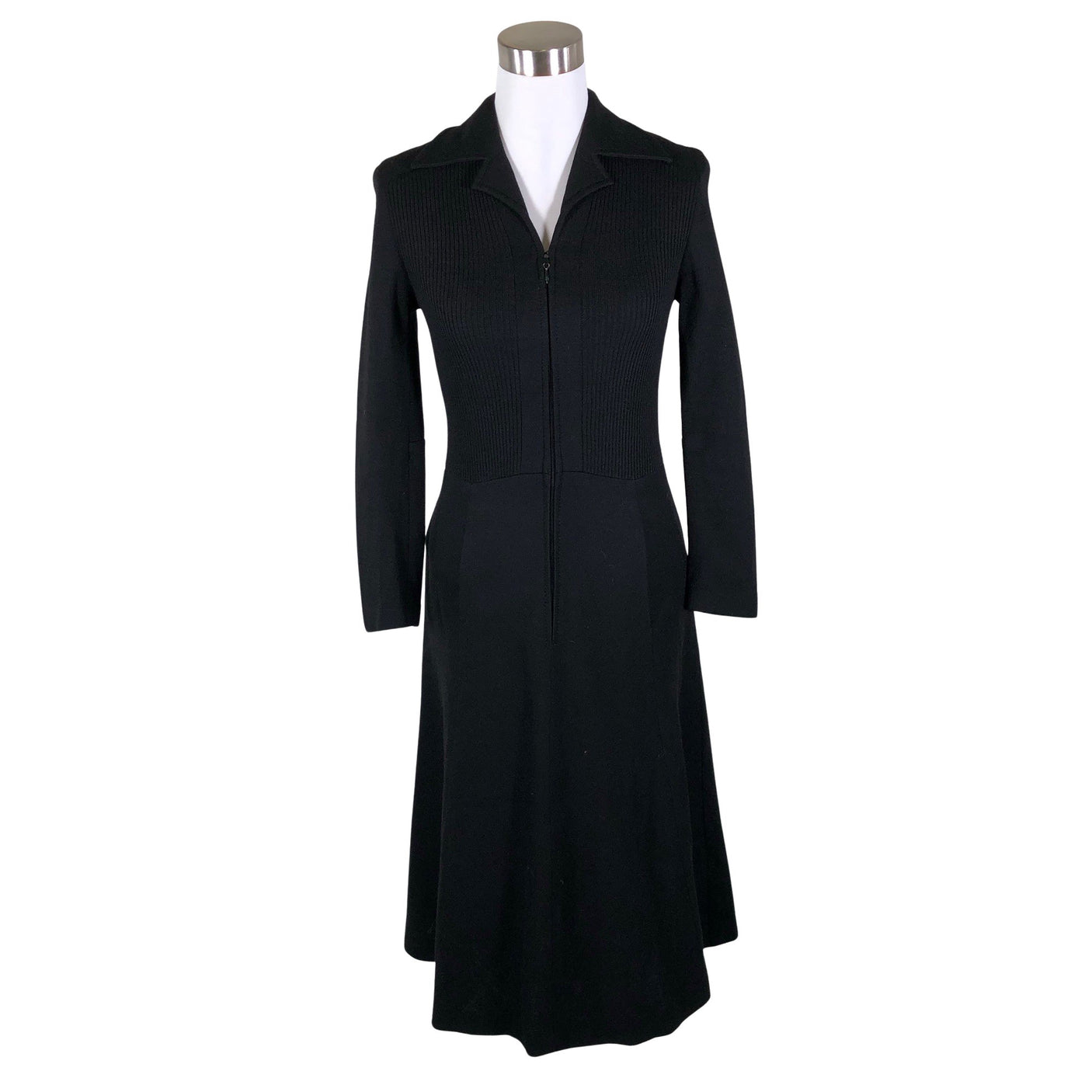 Unisex Otto Graf - Kootud kleit, suurus 36 - Must (1)