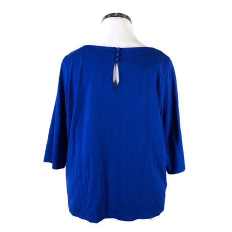 Unisex Nanso - Trikotaažist pluus, suurus 42 - Sinine (2)