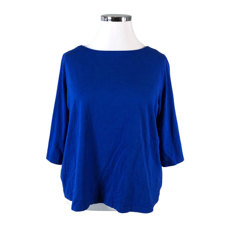 Unisex Nanso - Trikotaažist pluus, suurus 42 - Sinine ()