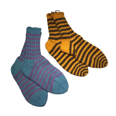 Unisex Handmade - Villased sokid, suurus 38 - Helesinine ()