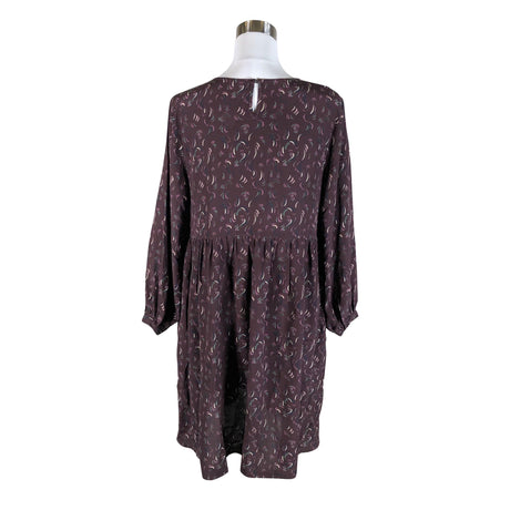 Unisex R-collection - Õhuke kleit, suurus 36 - Veinipunane (2)