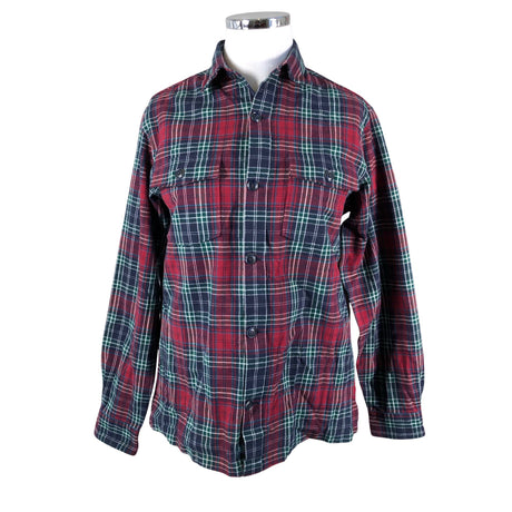 Unisex Bugatti - Flanellsärk, suurus M - Veinipunane ()