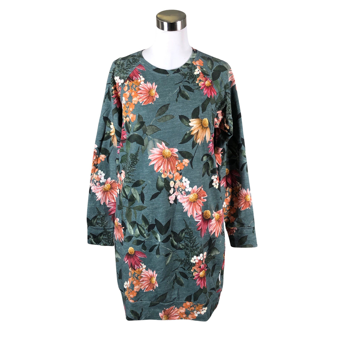 Unisex Versonpuoti - Trikotaažist kleit, suurus 40 - Roheline (1)