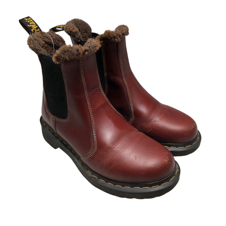 Unisex Dr. Martens - Poolsaapad, suurus 39 - Veinipunane (2)