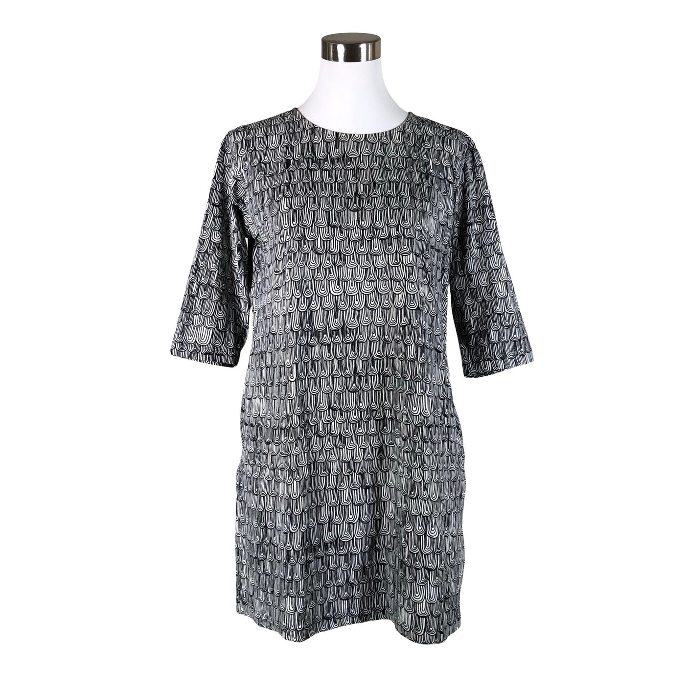 Unisex Marimekko - Trikotaažist kleit, suurus 38 - Must (1)