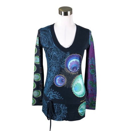Unisex Desigual - Trikotaažist tuunika, suurus 40 - Sinine ()