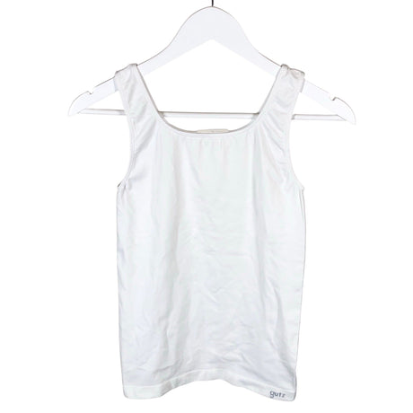 Unisex Gutz - Trikotaažist topp, suurus 38 - Valge ()
