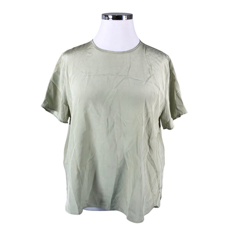 Unisex R-collection - Lühikeste käistega pluus, suurus 42 - Roheline ()