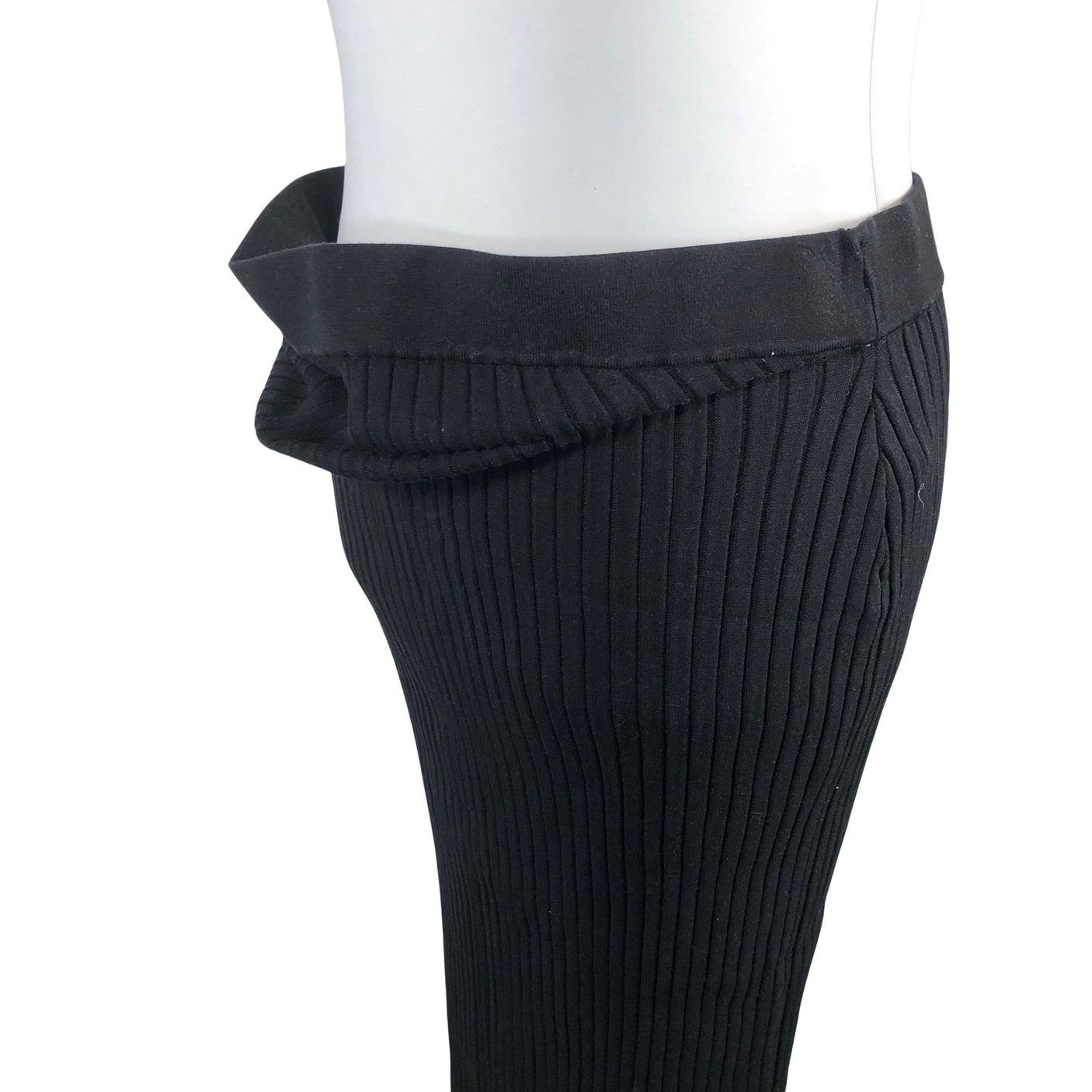 Unisex Lindex - Kootud seelik, suurus 42 - Must (2)