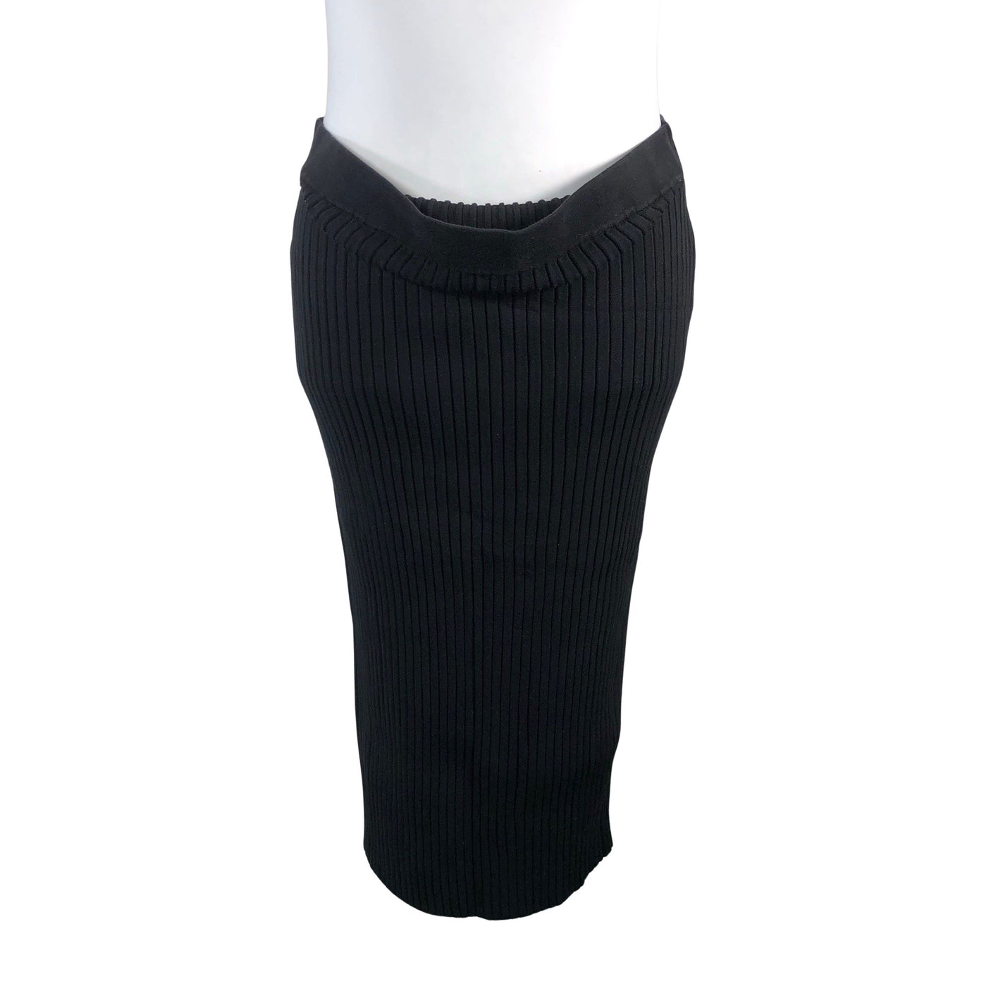 Unisex Lindex - Kootud seelik, suurus 42 - Must (1)
