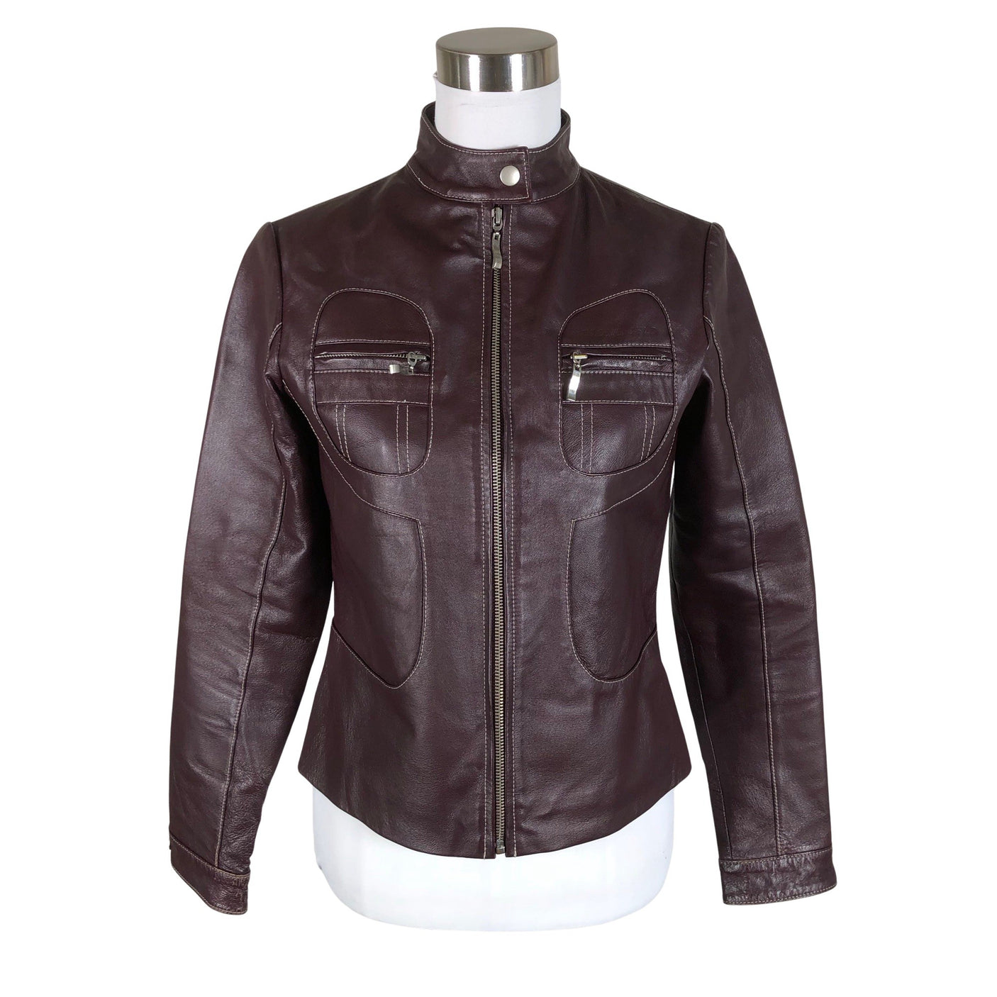 Unisex Stonefield - Nahktagi, suurus 38 - Lilla (1)