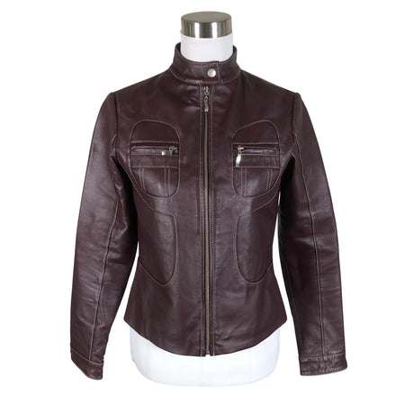 Unisex Stonefield - Nahktagi, suurus 38 - Lilla ()