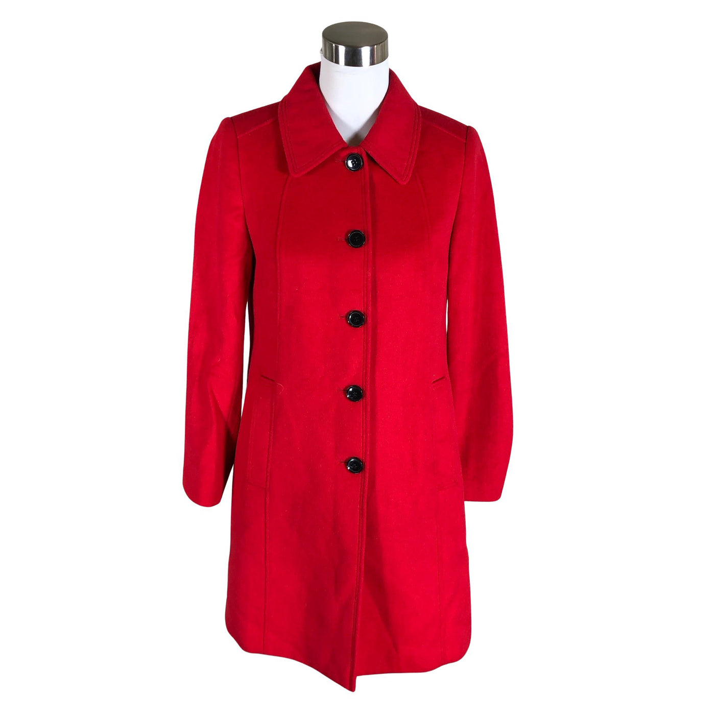 Unisex Jaeger - Villane mantel, suurus 38 - Punane (1)