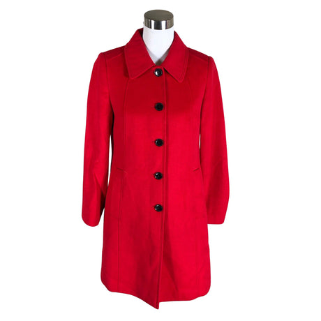 Unisex Jaeger - Villane mantel, suurus 38 - Punane ()