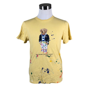Unisex Polo Ralph Lauren - T-särk, suurus S - Kollane (1)