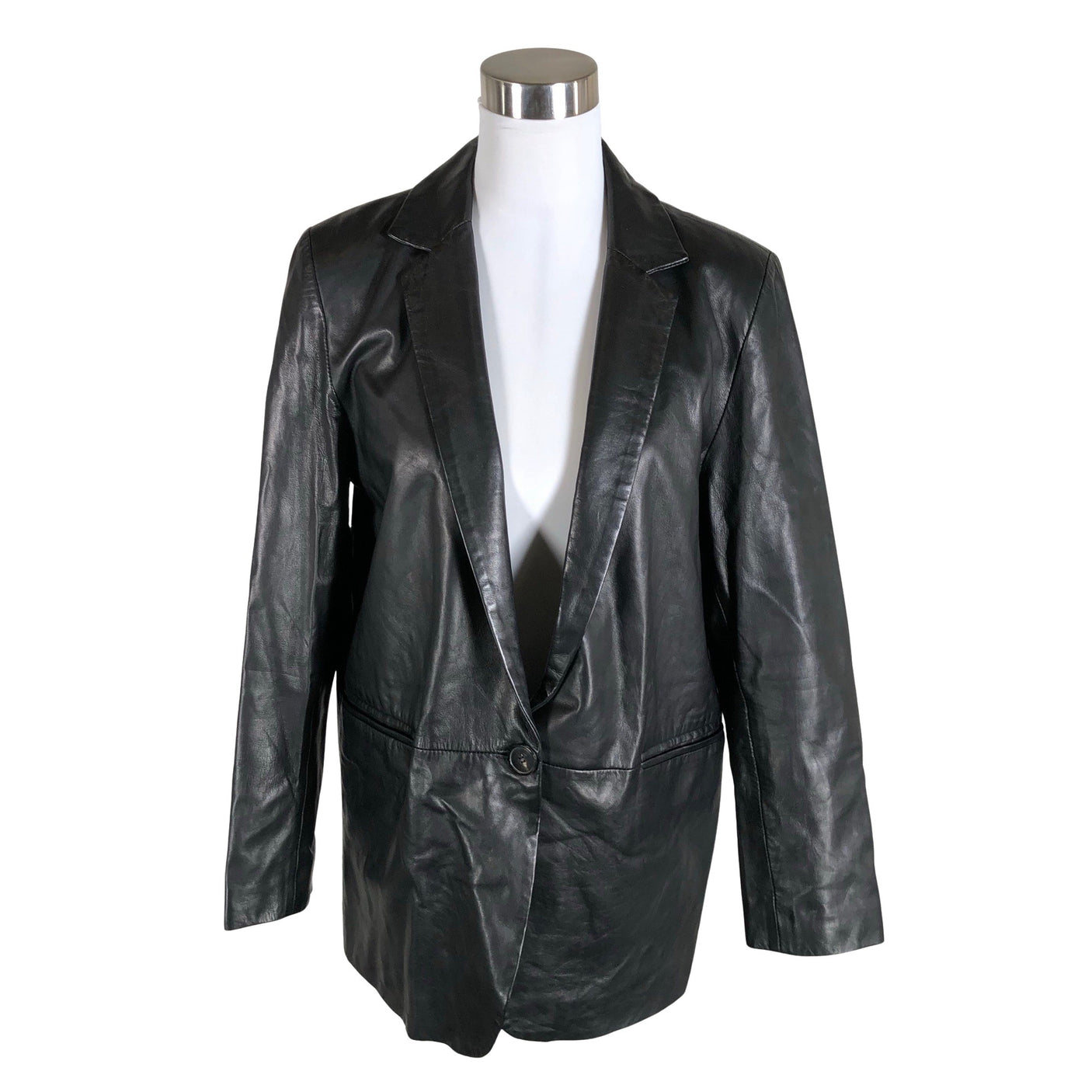 Unisex Edited - Nahktagi, suurus 38 - Must (1)