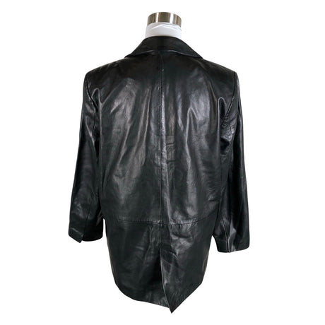 Unisex Edited - Nahktagi, suurus 38 - Must (2)