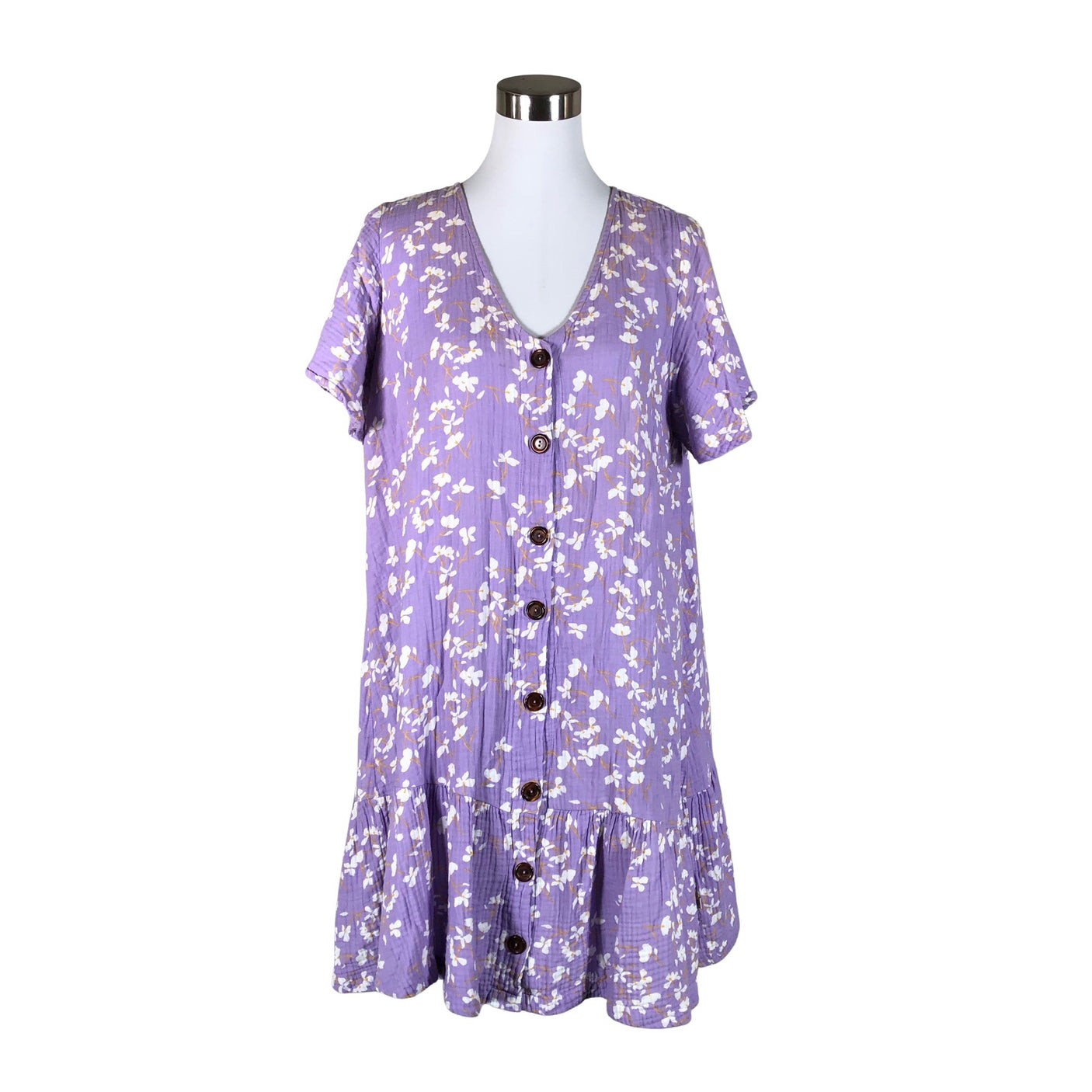 Unisex Kaiko - Trikotaažist kleit, suurus 38 - Lilla (1)