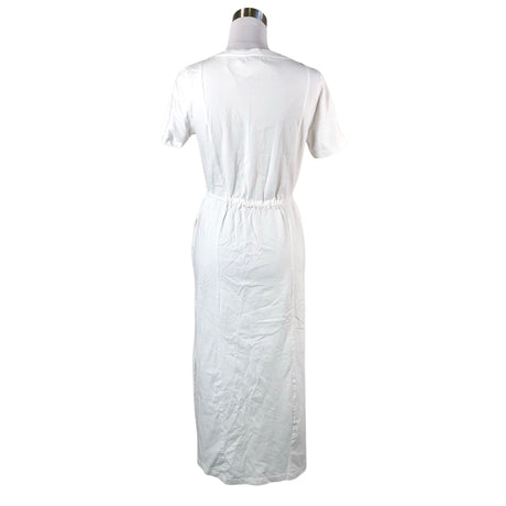 Unisex Residus - Trikotaažist kleit, suurus 38 - Valge (2)
