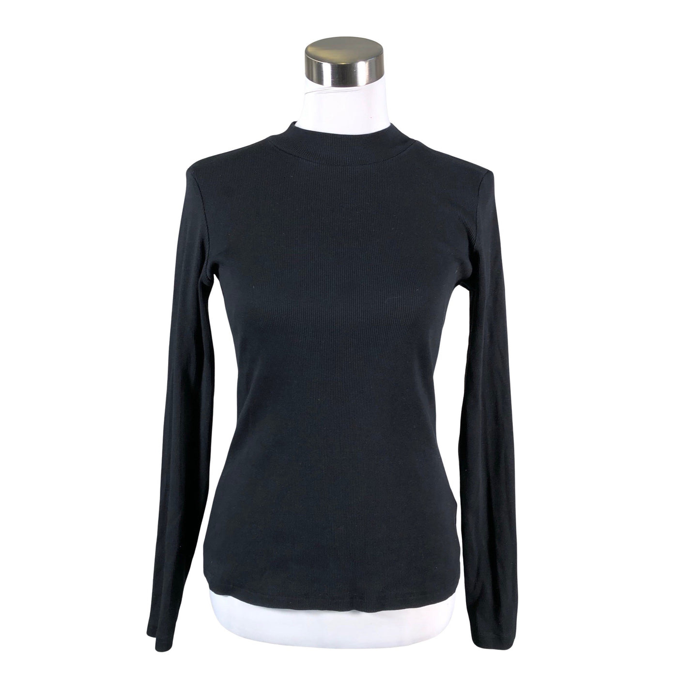 Unisex Aarrelabel - Trikotaažist pluus, suurus 38 - Must (1)