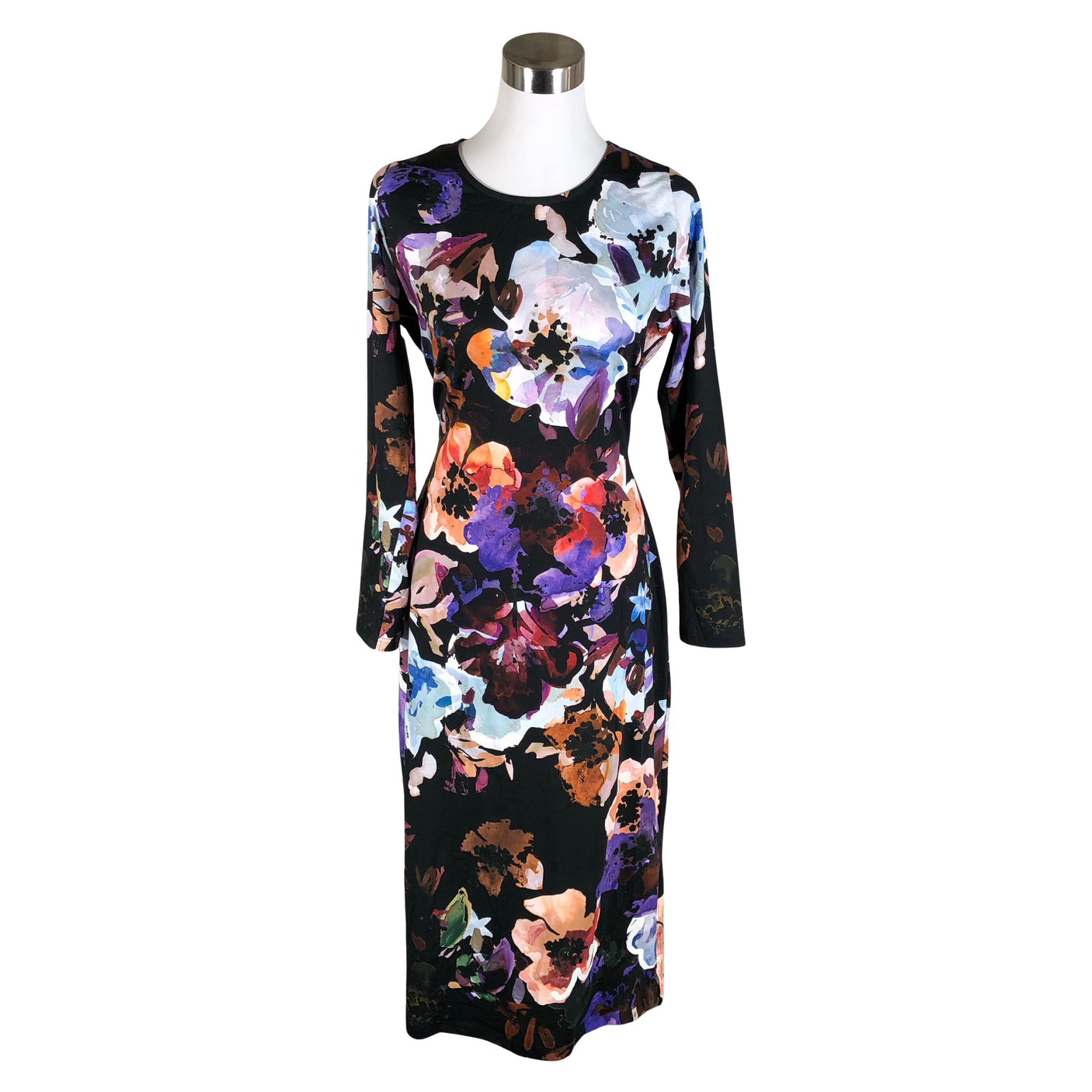 Unisex Kaiko - Trikotaažist kleit, suurus 38 - Must (1)
