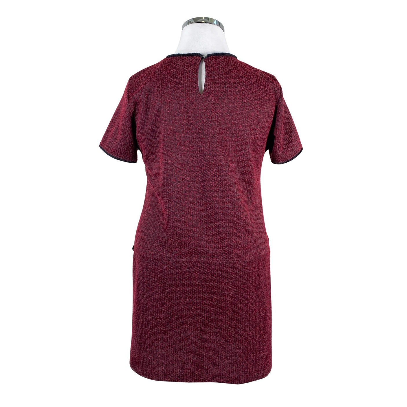 Unisex Wallis - Mitteveniv kleit, suurus 42 - Veinipunane (2)