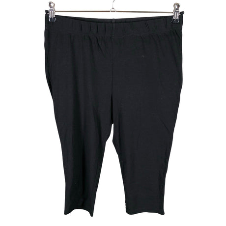 Unisex Lindex - Trikotaažist poolpikad püksid, suurus 48 - Must ()