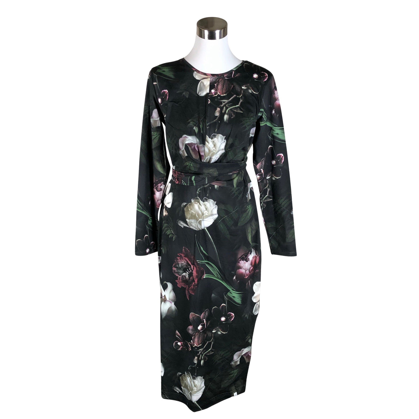 Unisex Nakoa - Trikotaažist kleit, suurus 40 - Must (1)