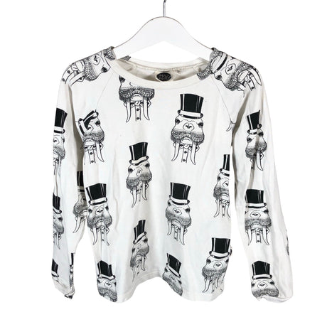 Unisex Mainio - Trikotaažist pluus, suurus 110 - 116 - Valge ()