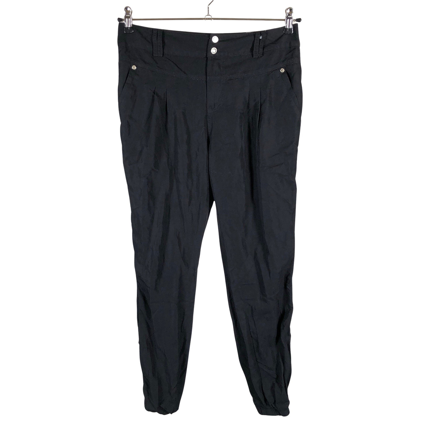 Unisex Morgan - Mittevenivad püksid, suurus 38 - Must (1)