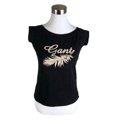 Unisex Gant - Trikotaažist topp, suurus 40 - Must ()