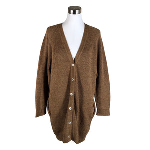 Unisex Alpa - Kardigan, suurus 40 - Pruun (1)