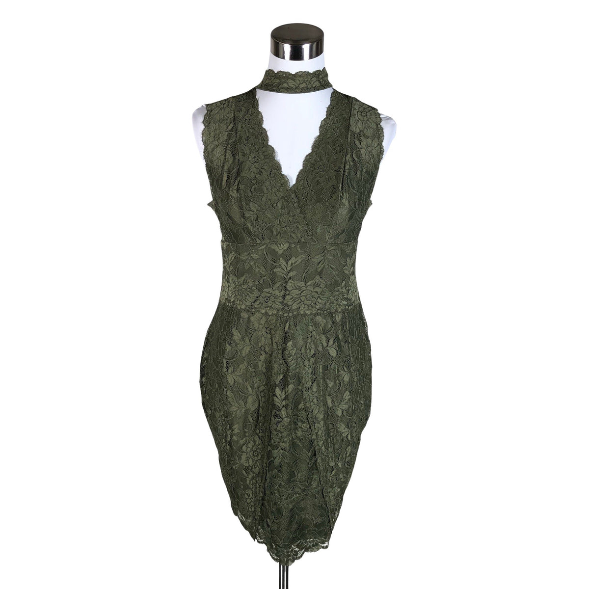 Unisex Guess - Trikotaažist kleit, suurus 40 - Roheline (1)