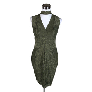 Unisex Guess - Trikotaažist kleit, suurus 40 - Roheline (1)
