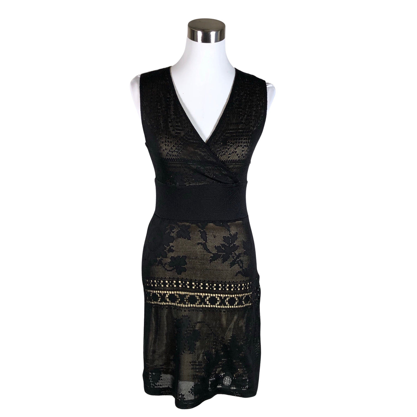 Unisex Desigual - Trikotaažist kleit, suurus 38 - Must (1)