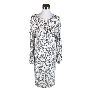 Unisex Nanso - Õhuke kleit, suurus 40 - Valge (1)
