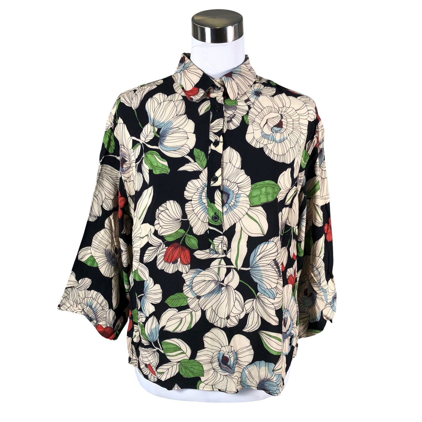 Unisex House of Lola - Pluus, suurus 40 - Must (1)
