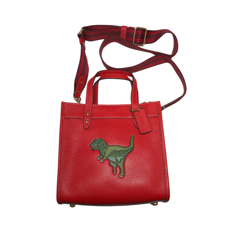 Unisex Coach - Käekott, suurus Midi - Punane ()