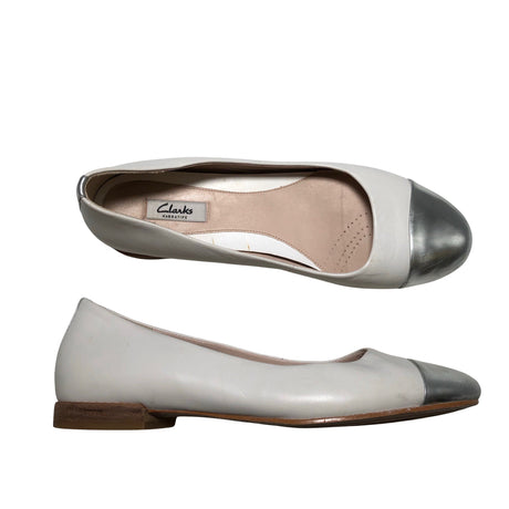 Unisex Clarks - Baleriinad, suurus 42 - Valge ()