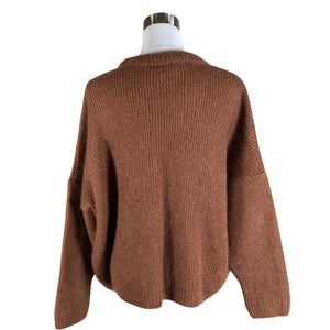 Unisex R-collection - Kampsun, suurus 36 - Pruun (2)
