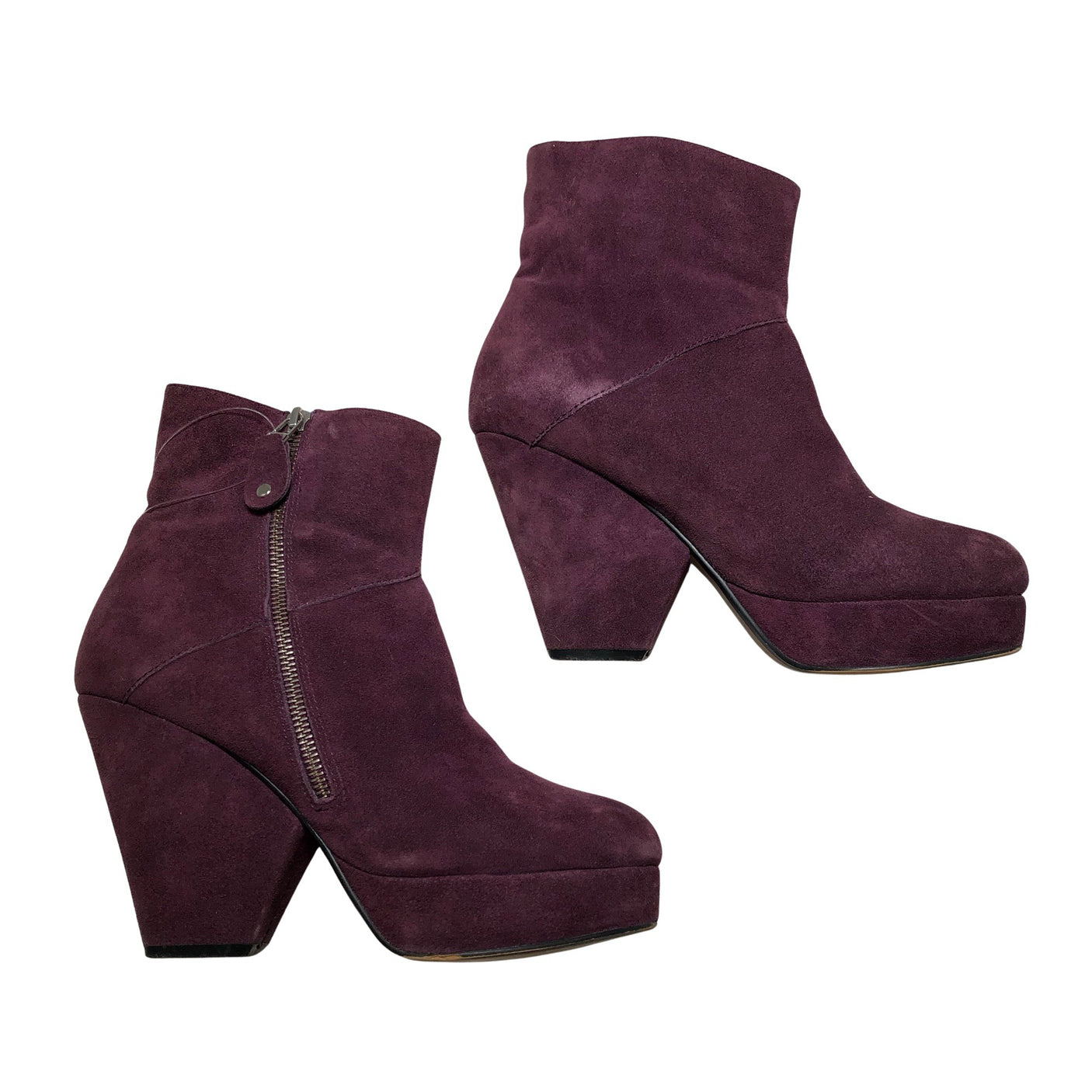 Unisex Friis&Company - Poolsaapad, suurus 41 - Veinipunane (1)