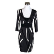 Unisex S.T.I - Trikotaažist kleit, suurus 36 - Must ()
