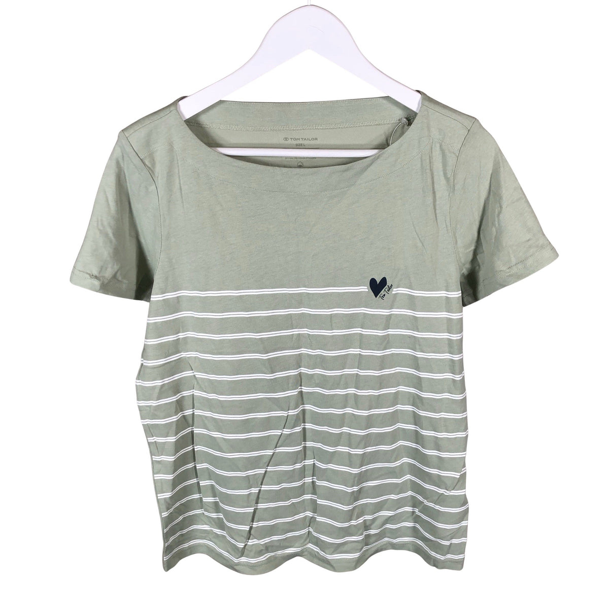 Unisex Tom Tailor - T-särk, suurus 40 - Roheline (1)