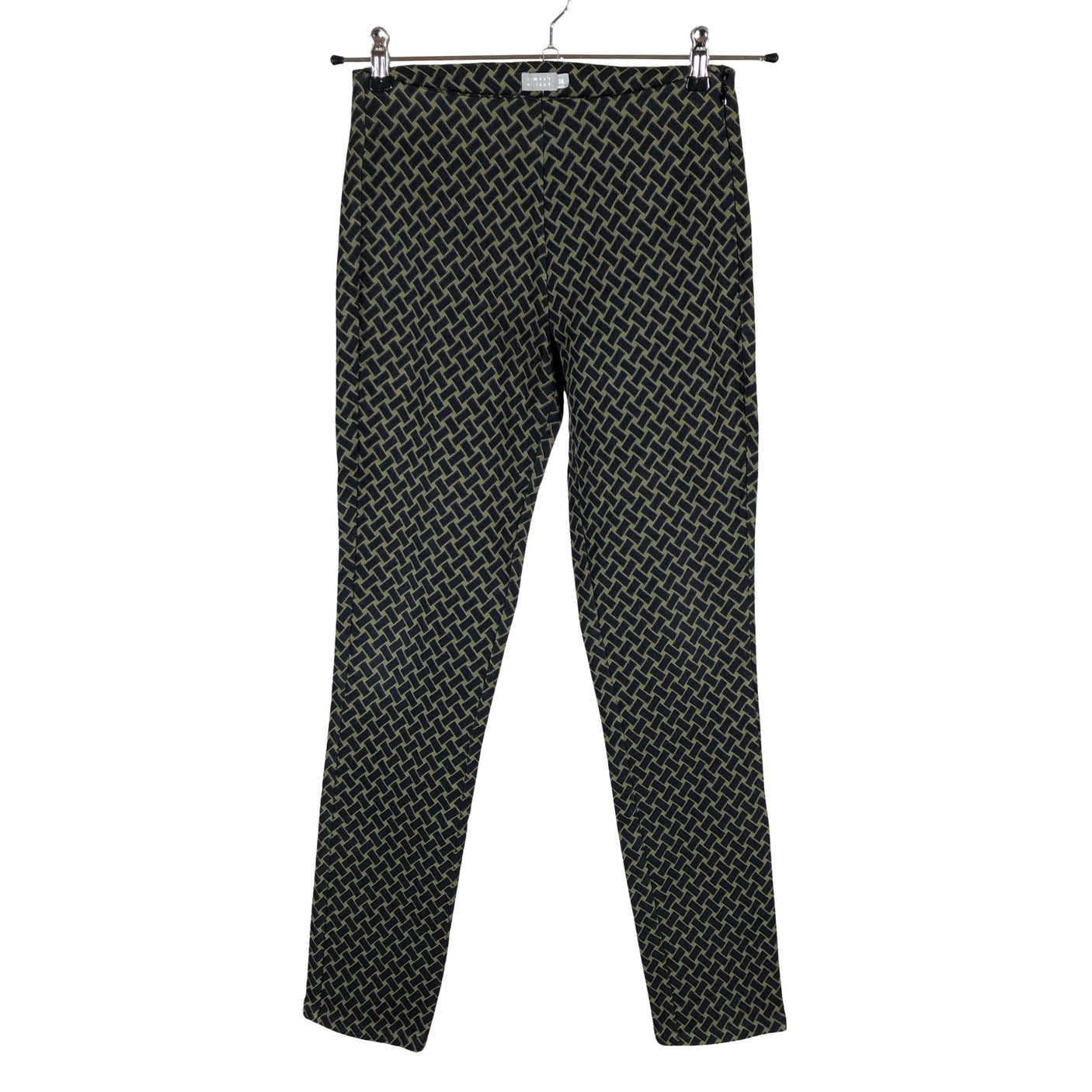 Unisex no man's land - Mittevenivad püksid, suurus 36 - Roheline (1)