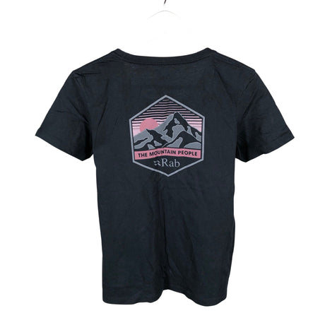Unisex Rab - T-särk, suurus 38 - Must (2)